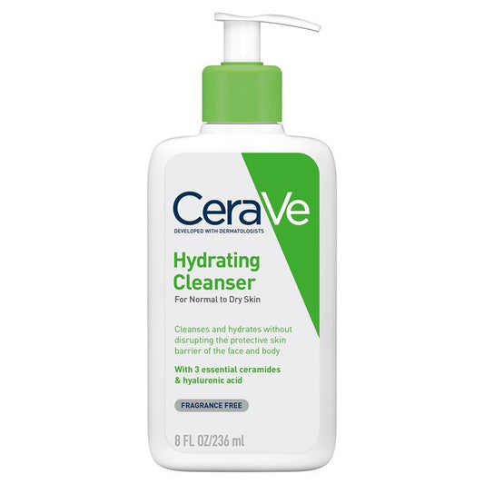 Cerave Hydrating Cleanser for Normal to Dry Skin (with pump) 236ml