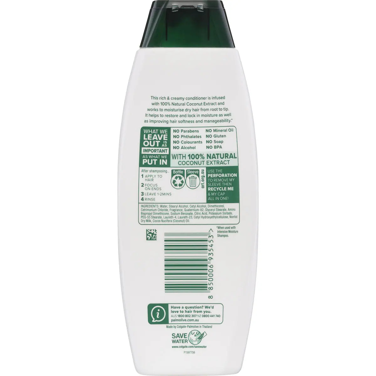 Palmolive Naturals Intense Moisture Conditioner 350ml