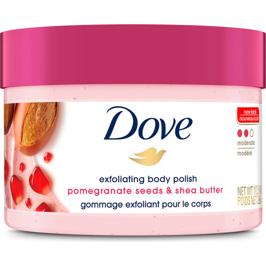 Dove Pomegranate Seeds & Shea Butter Body Scrub 298g