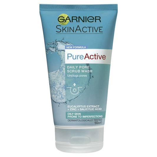 Garnier PureActive Scrub Wash 150ml
