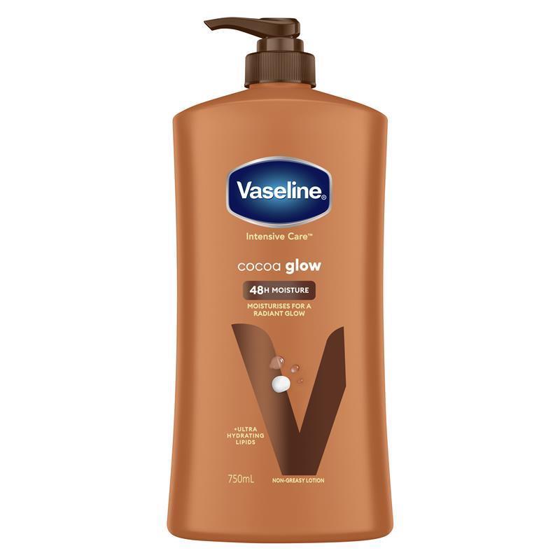 VASELINE Intensive Care Cocoa Glow Lotion 750ml