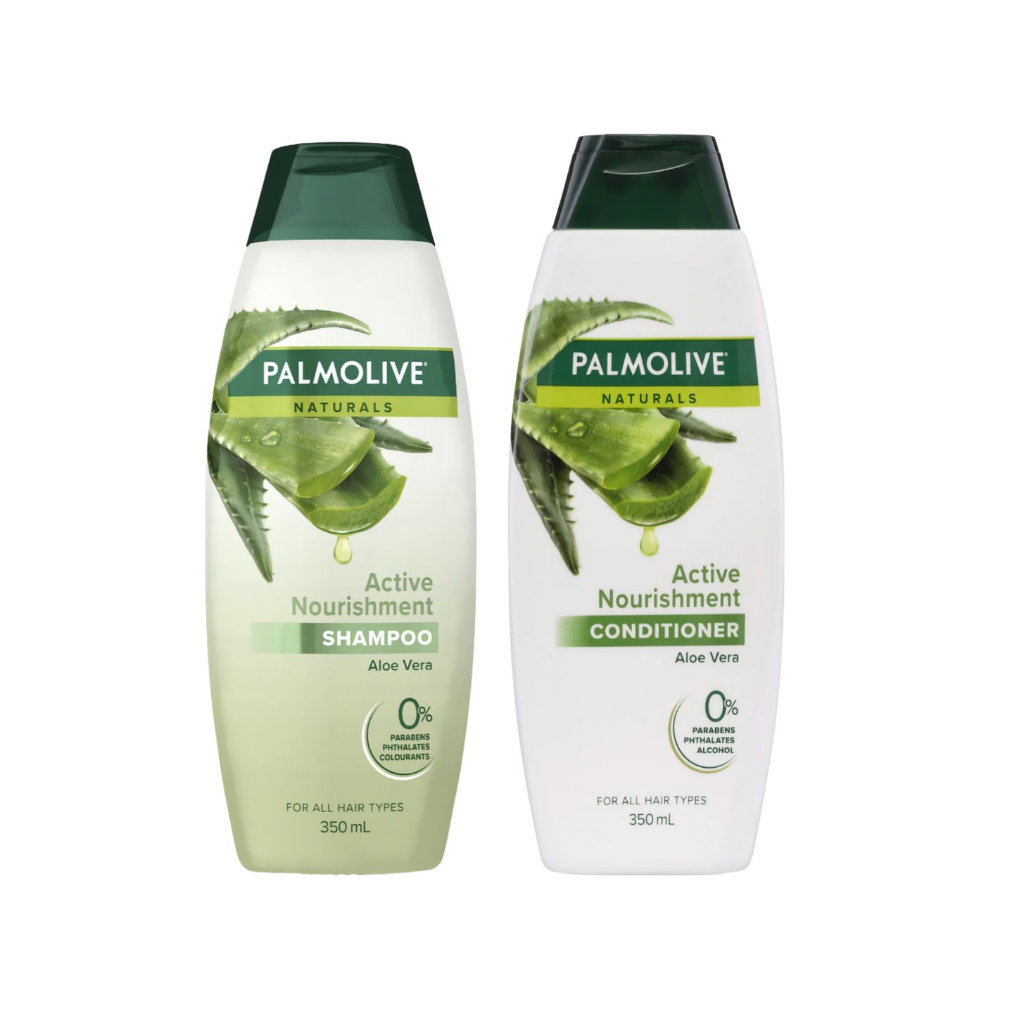 Palmolive Naturals Active Nourishment Shampoo & Conditioner Combo 350ml 2 Pack