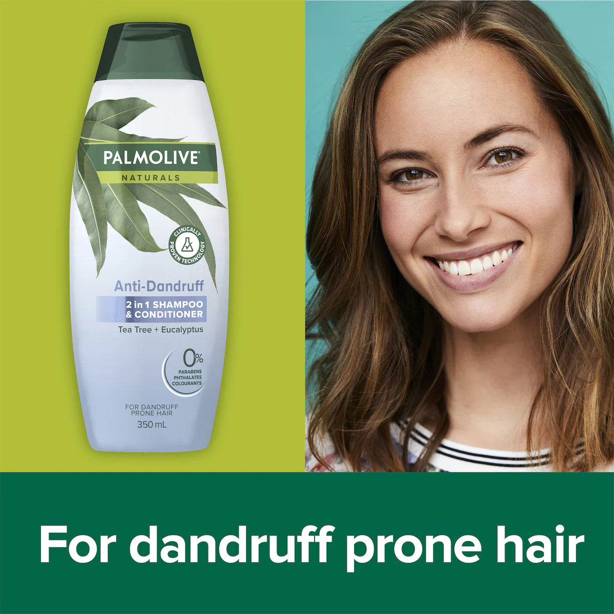 Palmolive Naturals Anti Dandruff Scalp Health Shampoo & Conditioner 2 in 1 350ml