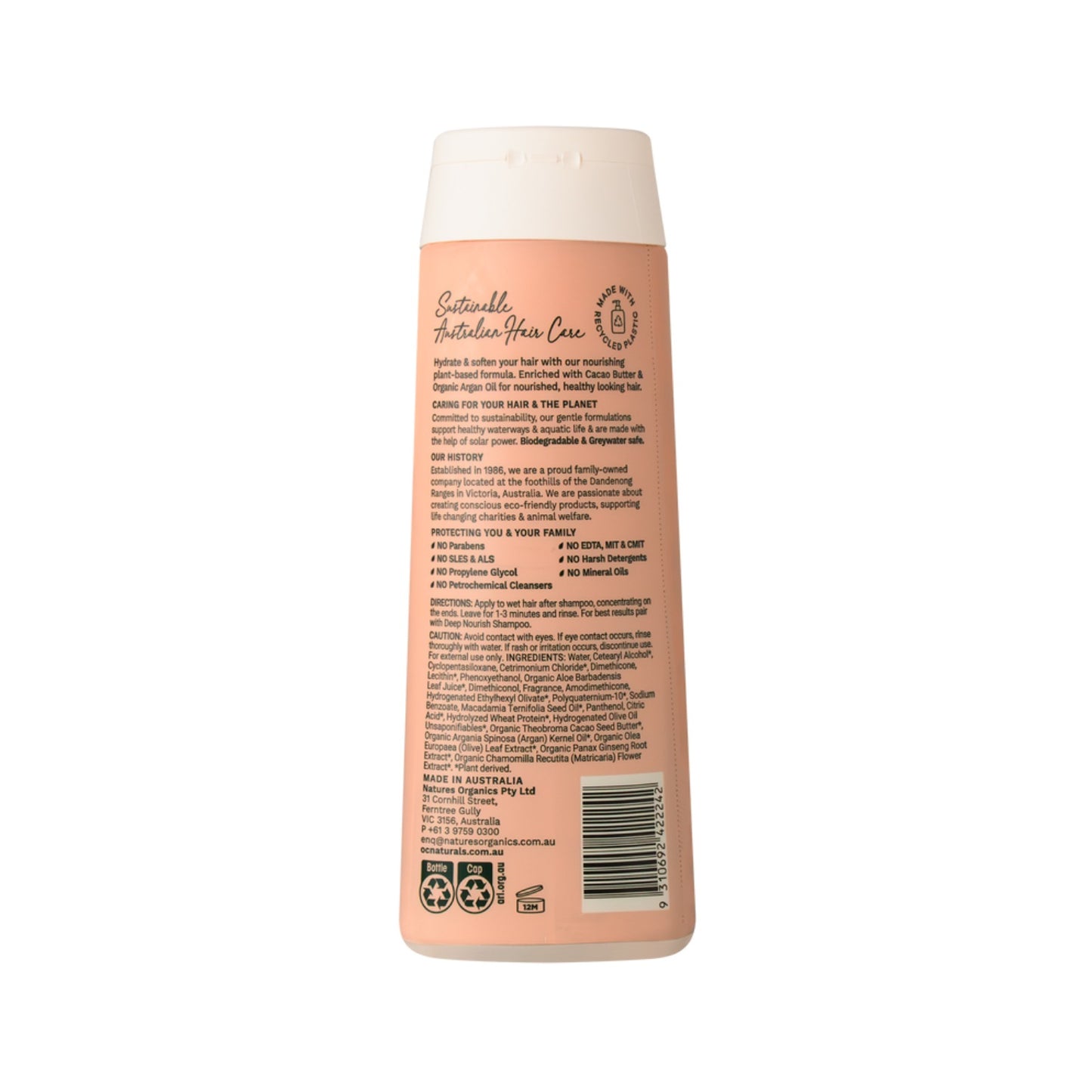 OC Naturals Deep Nourish Conditioner 400ml