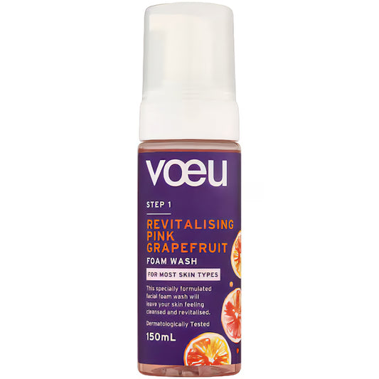 Voeu Revitalising Pink Grapefruit Foam Wash 150mL