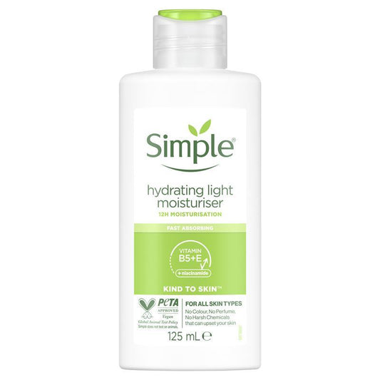 Simple Kind To Skin Hydrating Light Moisturiser (125ml)