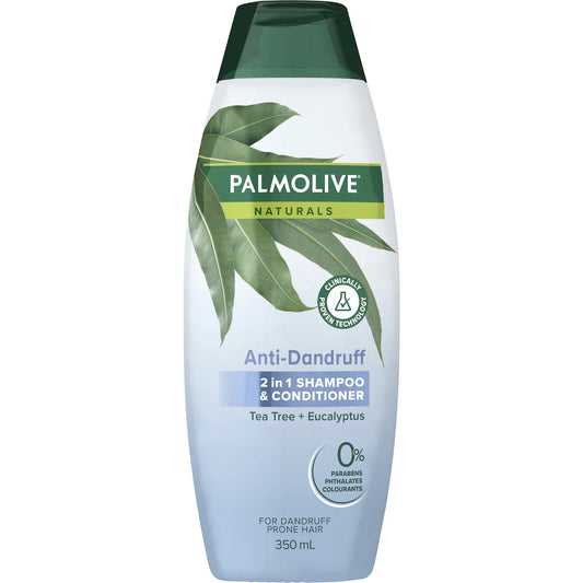 Palmolive Naturals Anti Dandruff Scalp Health Shampoo & Conditioner 2 in 1 350ml
