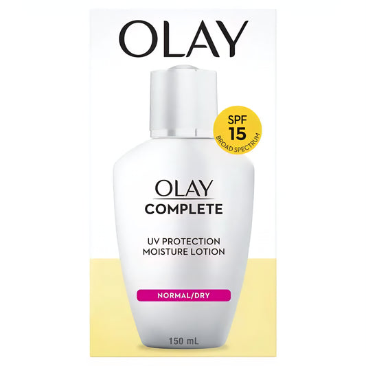 Olay Complete UV Protection Moisturiser Lotion Normal/Dry SPF15 150mL