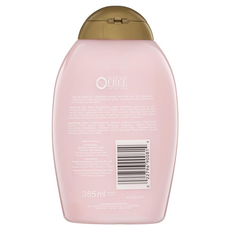 OGX® Heavenly Hydration Cherry Blossom Conditioner 385ml