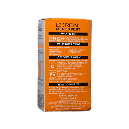 L'Oreal Paris Men Expert Hydra Energetic Moisturiser 50ml