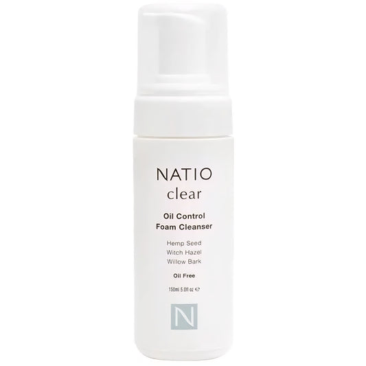 Natio Clear Oil Control Foam Cleanser 150ml