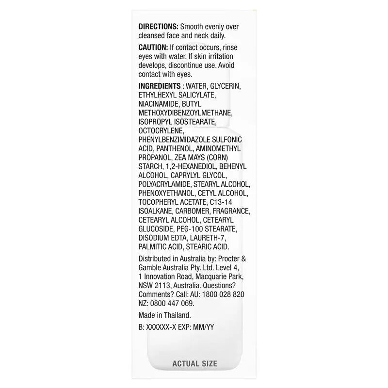 Olay Complete UV Protection Moisturiser Lotion Normal/Dry SPF15 150mL