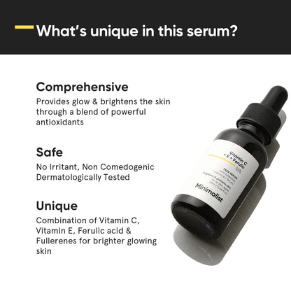 Minimalist 16% Vitamin C + E + Ferulic Serum 20ml