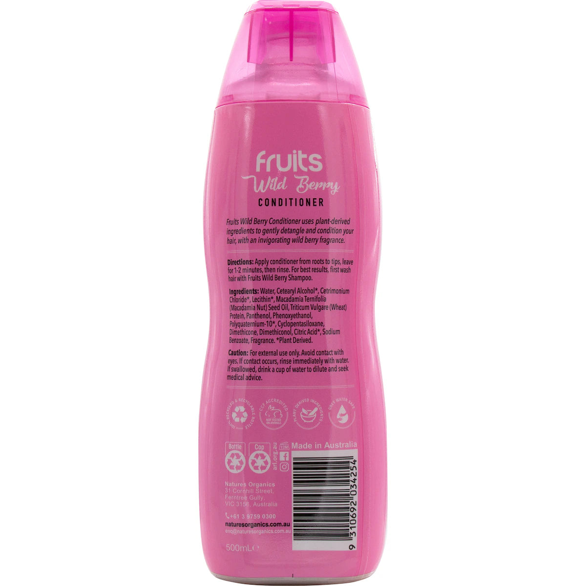Natures Organics Wild Berry Fruits Conditioner 500ml