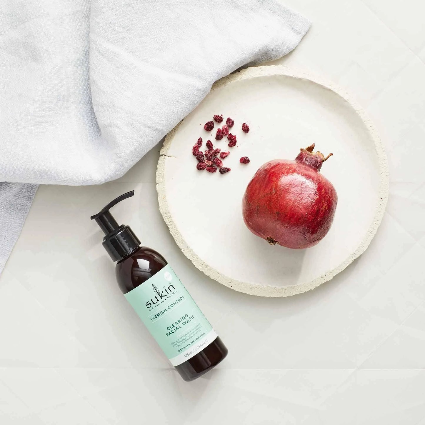 Sukin Belmish Control Facial Wash 125ml